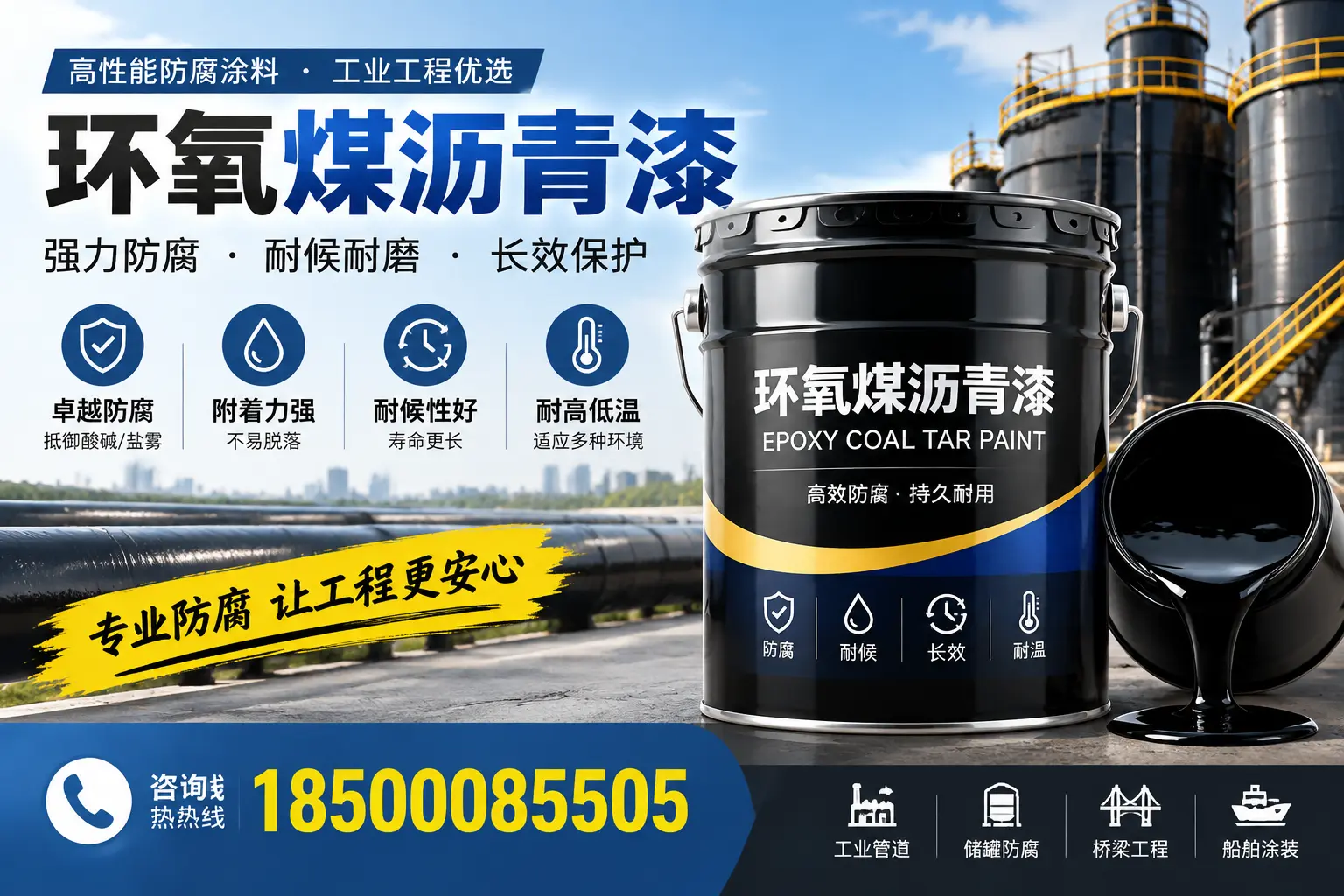 环氧煤沥青漆的施工方法与注意事项，确保在三沙顺利完成