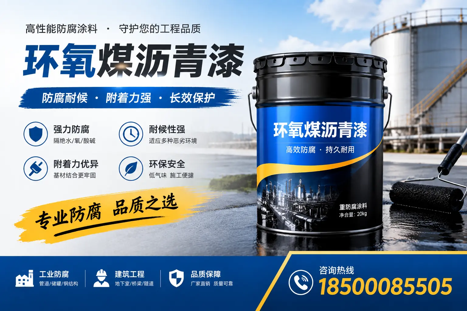 如何选择适合的环氧煤沥青漆？三沙市场选型指南